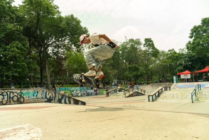 Skateboarding